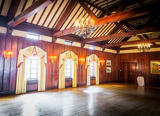 An interior view of James River Country Club